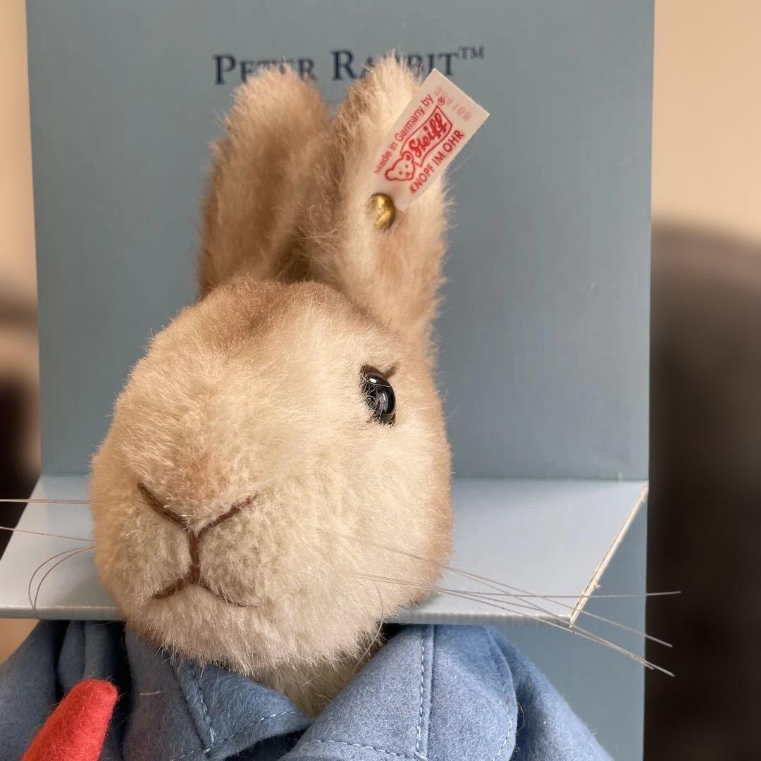 新品　シュタイフ/Steiff 2002年限定★「ピーターラビット生誕100周年