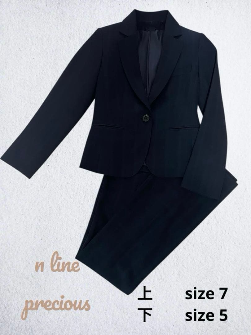 n ❤︎line precious 卒入学式ビジネスパンツスーツ濃紺 - メルカリ