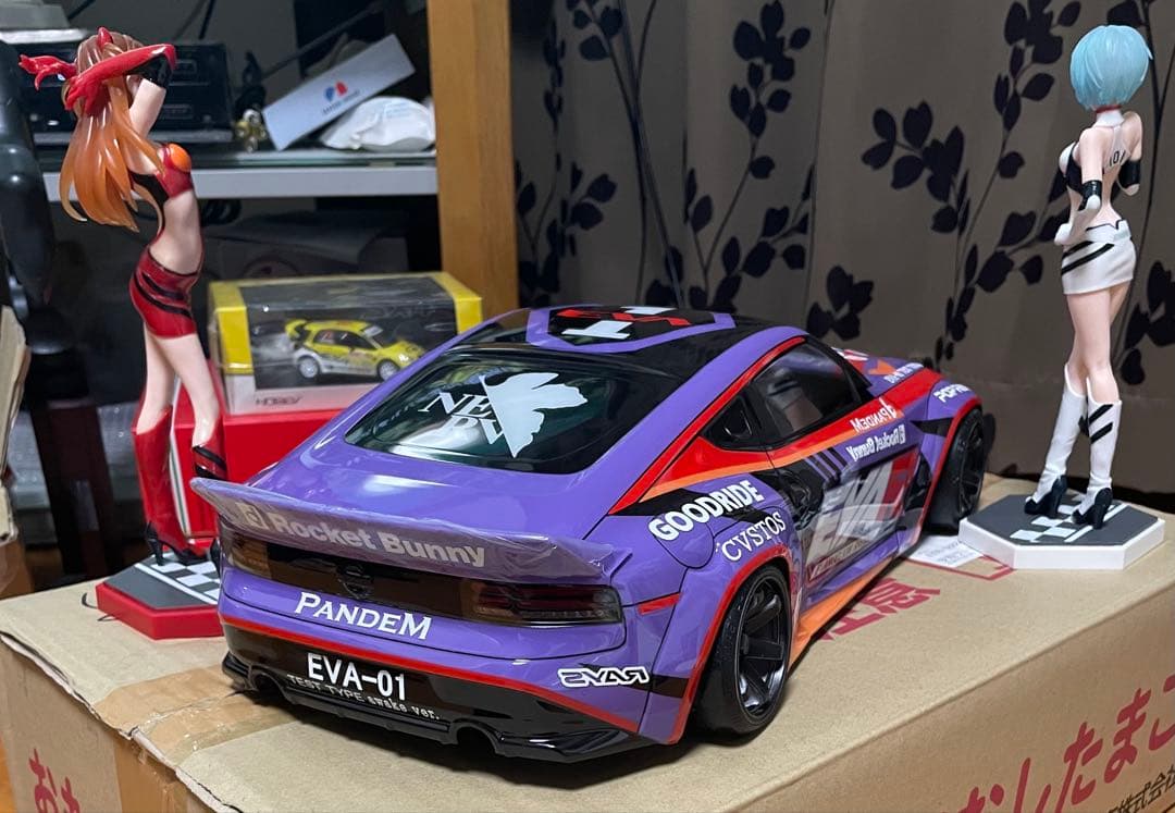 ヨコモ パンデム フェアレディZ エヴァンゲリオンレーシング仕様ボディ