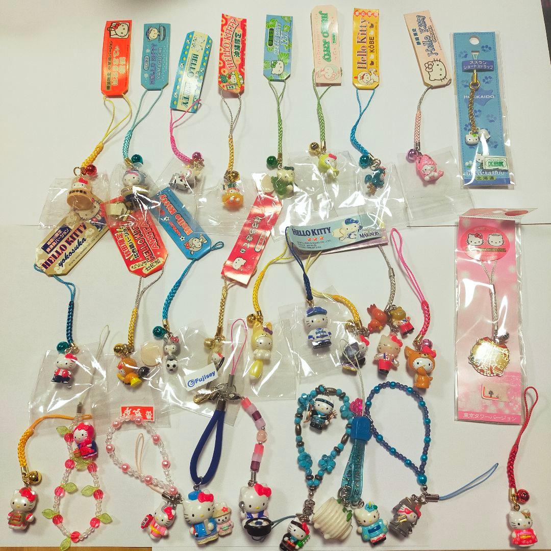 レアもあります ご当地キティちゃん 根付け まとめ売り 28個 - メルカリ