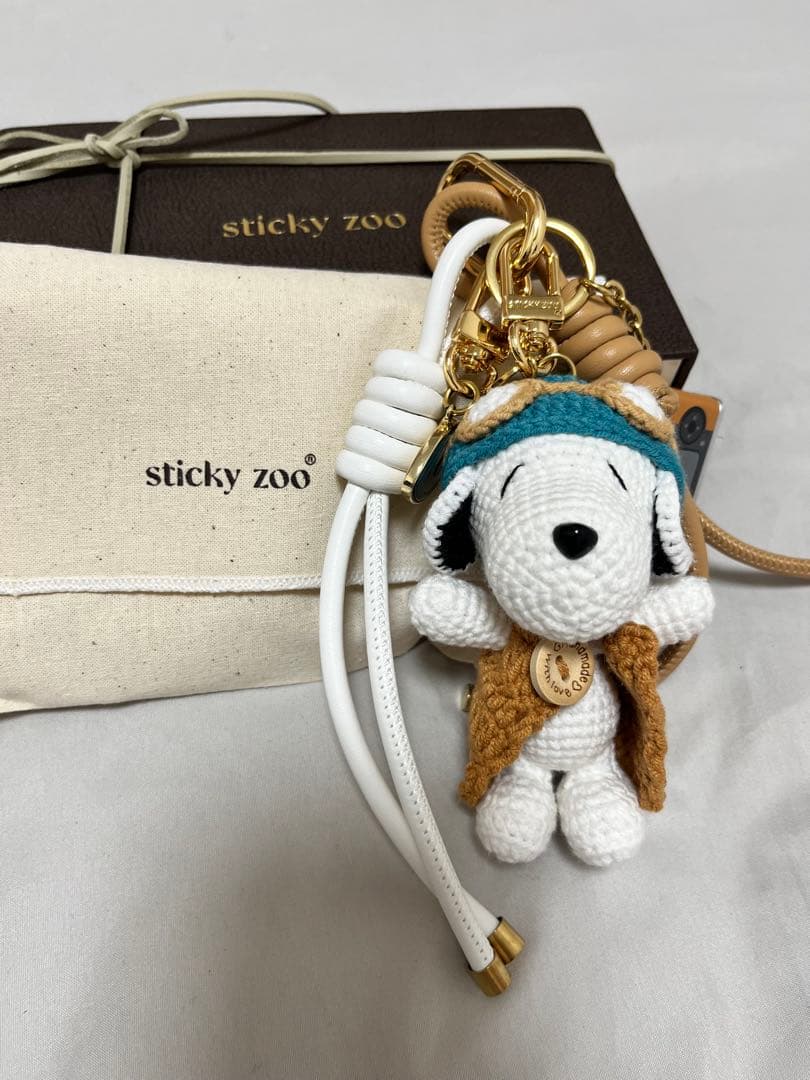 新品✴︎sticky zoo✴︎ スヌーピー バッグチャーム - メルカリ