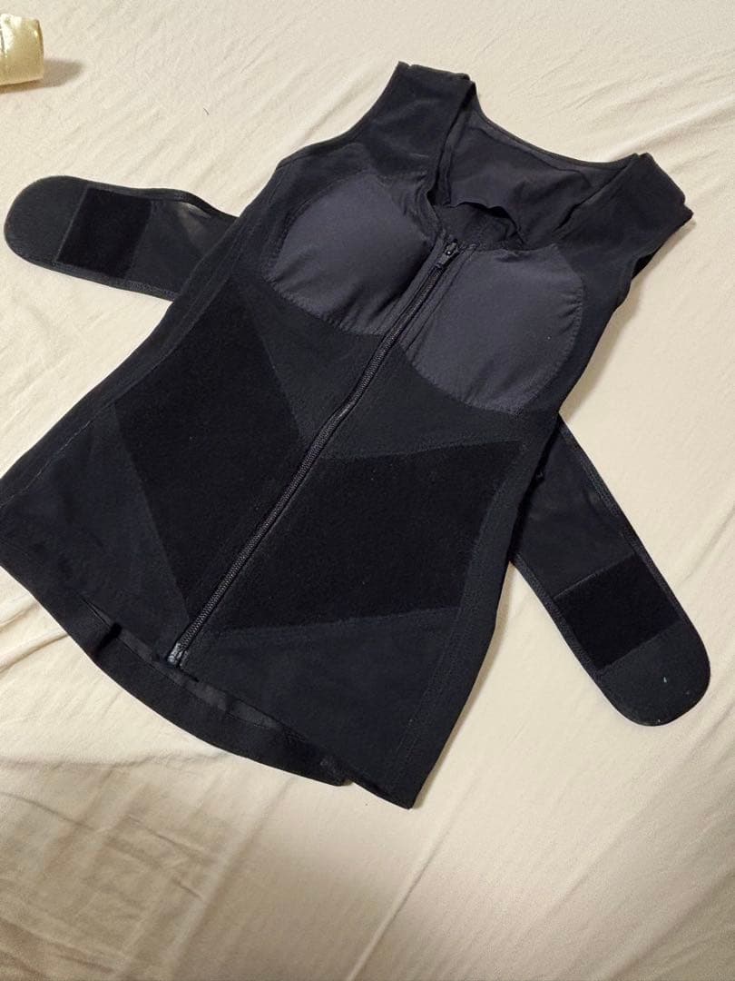 優越館 U-ETSU 補正下着 bestシェイパー 黒 ジッパー付き