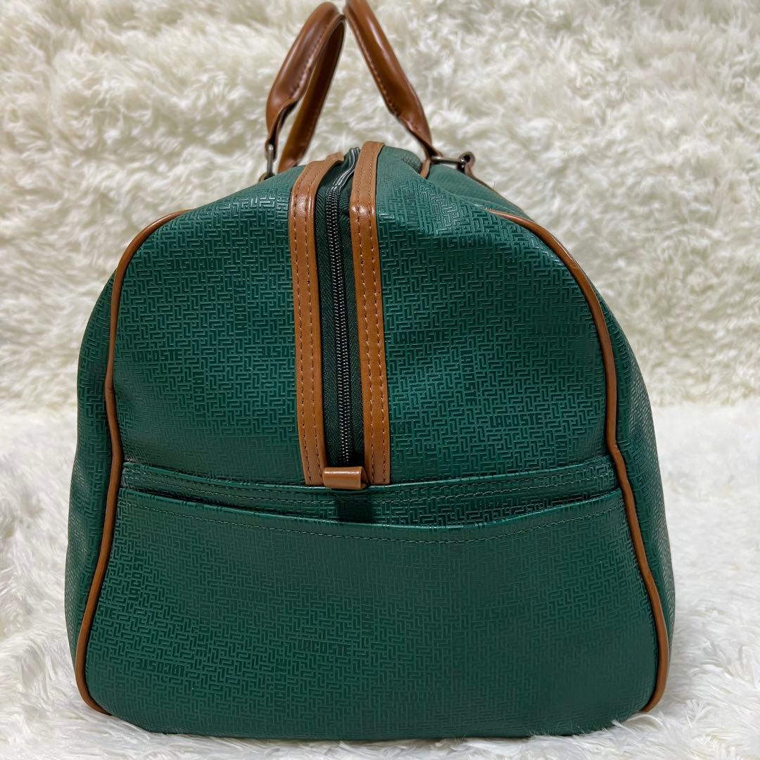 極美品】LACOSTE ラコステ ボストンバッグ ゴルフバッグ 総柄 大容量