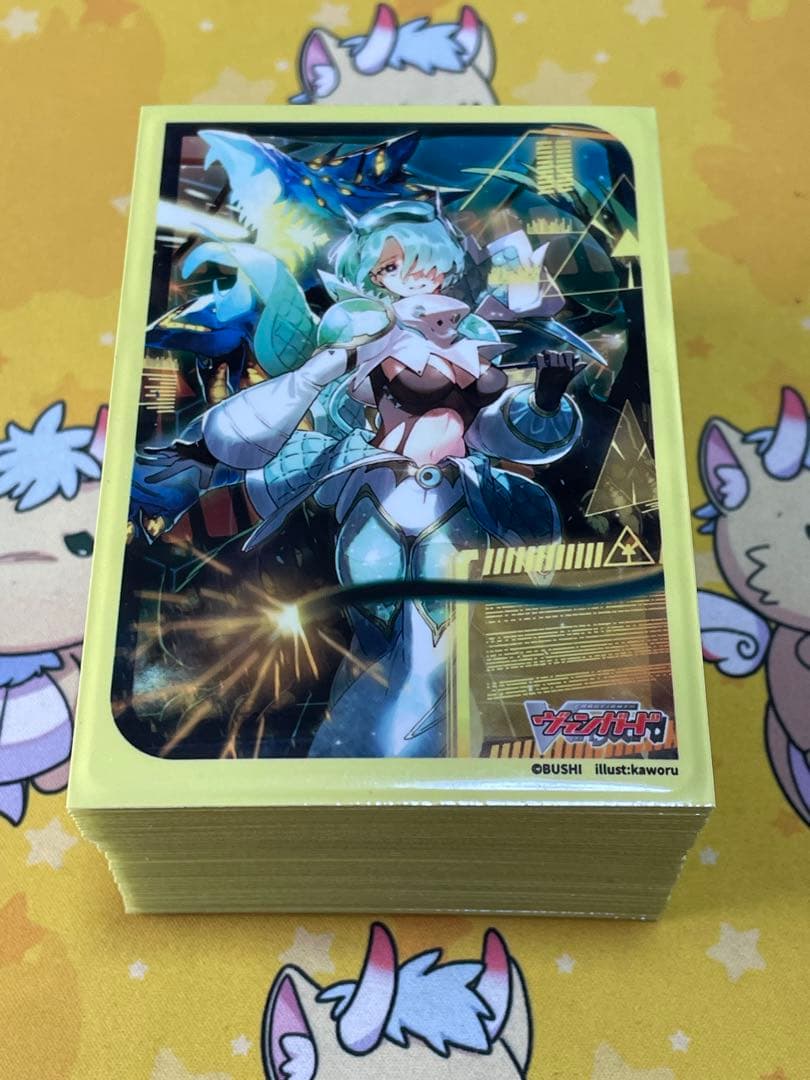 怪獣は楽園を破壊する アルキテ　デッキ　スリーブ付き ヴァンガード 怪獣は楽園を破壊する アルキテ スリーブ - メルカリ