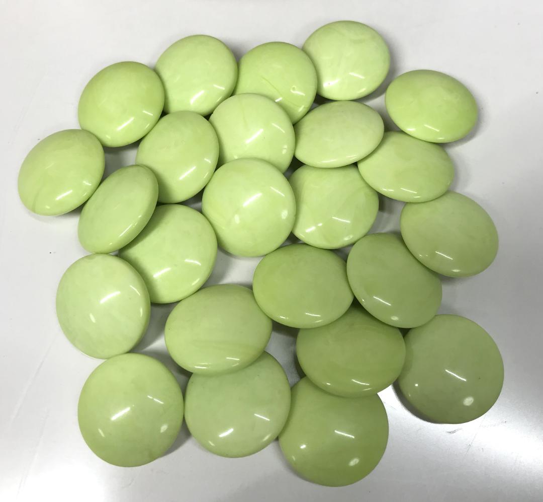 良品 希少 グリーン碁石 囲碁 グリーン 緑 天然木 目に優しい - メルカリ