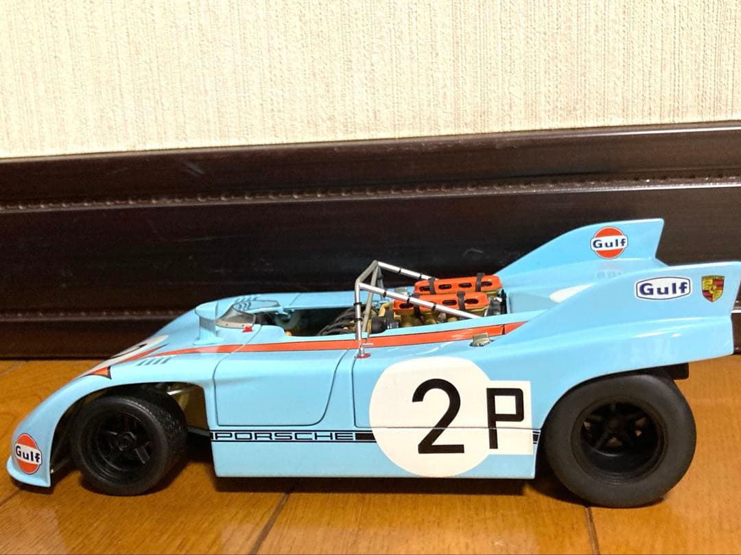 Gulf-Porsche 908/03 1971年Gulfカラー#2ミニカー