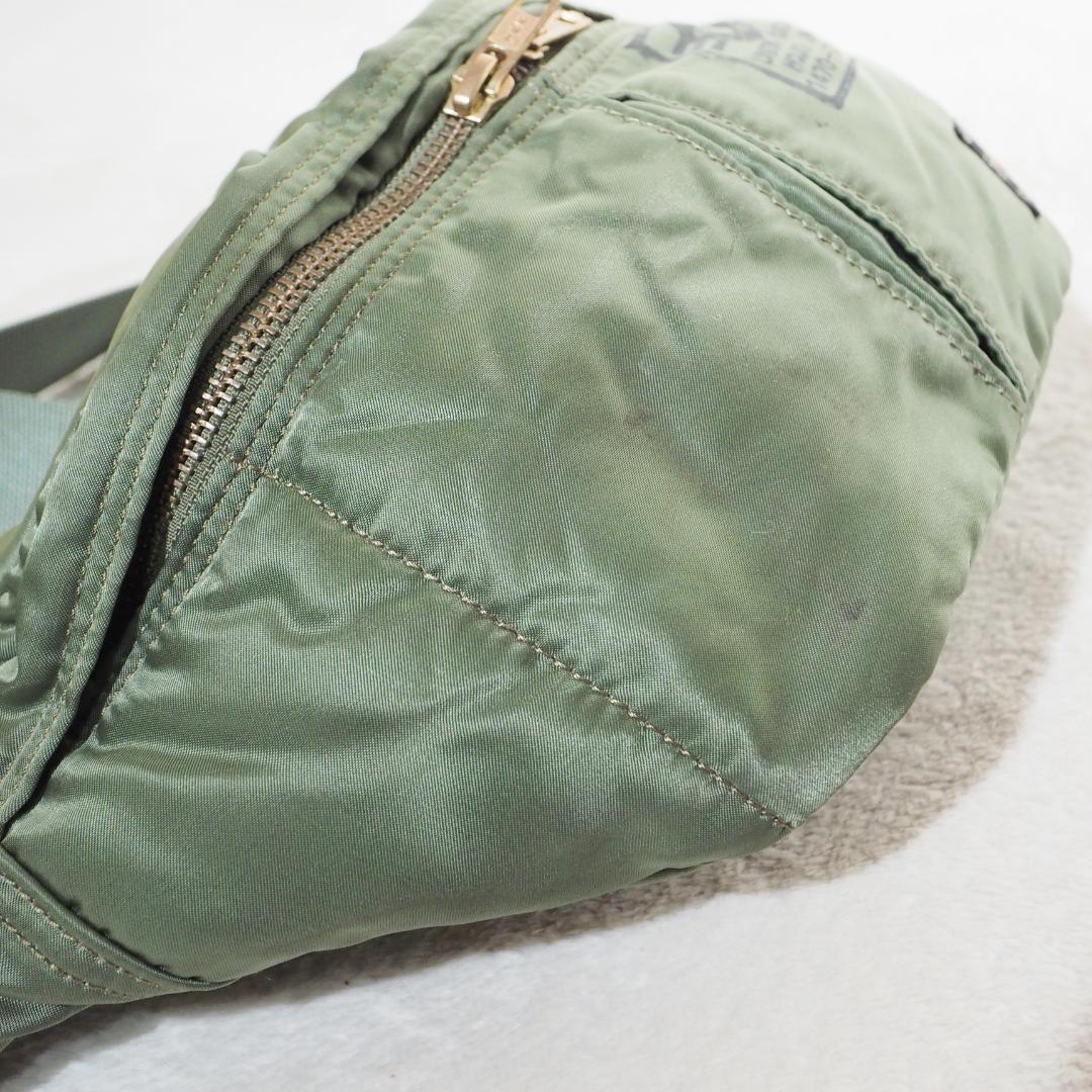 ポーター タンカー ボディバッグ ウエストポーチ ショルダー セージ