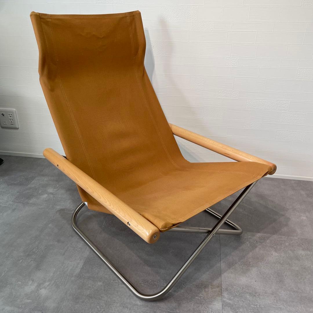 送料込　Nychair X ニーチェアエックス キャメル 正規品 たのメル便発送 NYCHAIR X /ニーチェア エックス / 座布：キャメル 肘かけ：ナチュラル