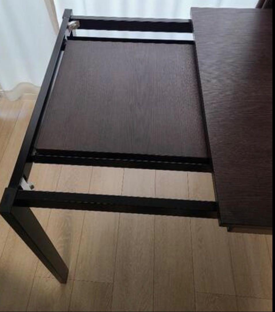 廃盤・極美品】IKEA VANGSTA 伸長式ダイニングテーブル 2～4人用