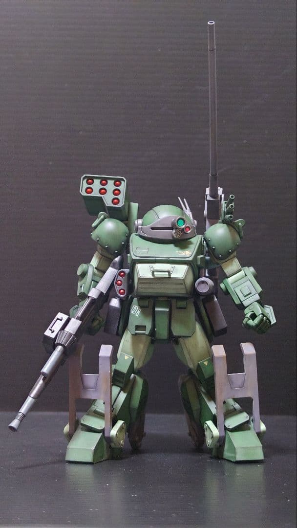 装甲騎兵ボトムズ HGスコープドッグ バーグラリードッグ （完成品） 装甲騎兵ボトムズHGバーグラリードッグ.スコープドッグ【バンダイHG