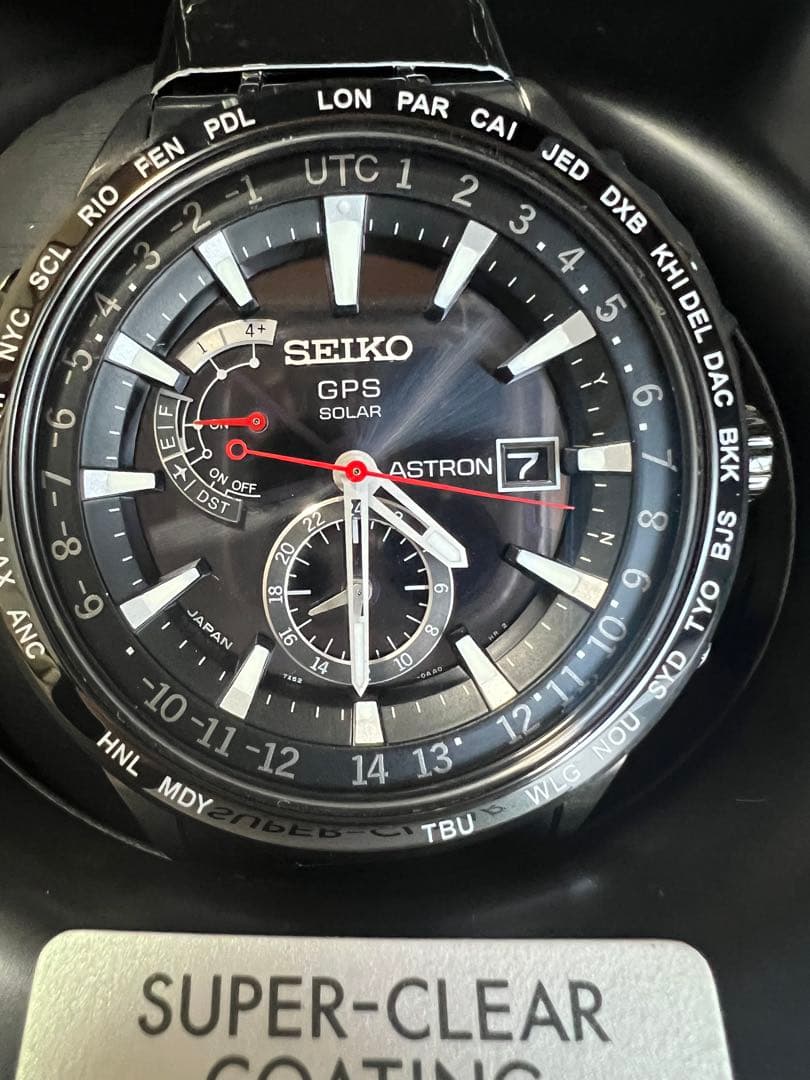 SEIKO ASTRON GPS SOLAR 日本製 稼働 美品 赤秒針！ - メルカリ