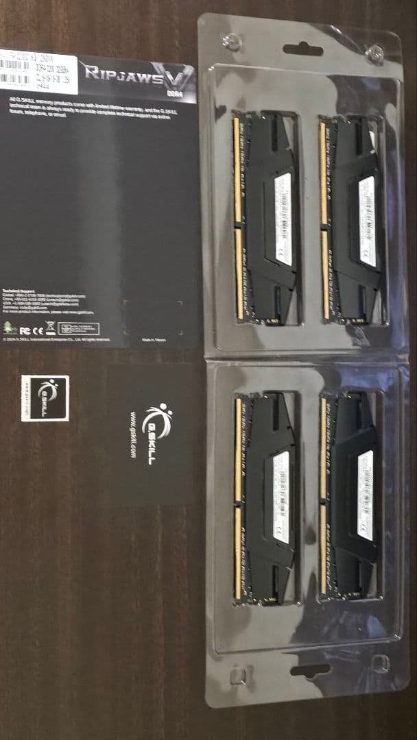 メモリ DDR4-3200 128GB (32GBx4) Ripjaws V Amazon | G.SKILL 128GB（4 x 32GB）Ripjaws VシリーズDDR4 SDRAM