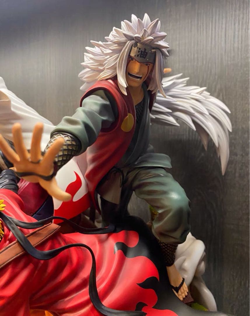 NARUTO ナル 波風 ミナト うずまきナルト自來也ガレージキット