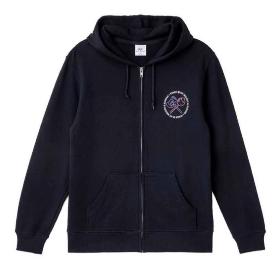 ［新品］伊藤潤二 サンリオ ギャル富江 マイメロディ クロミ ジップパーカーXL