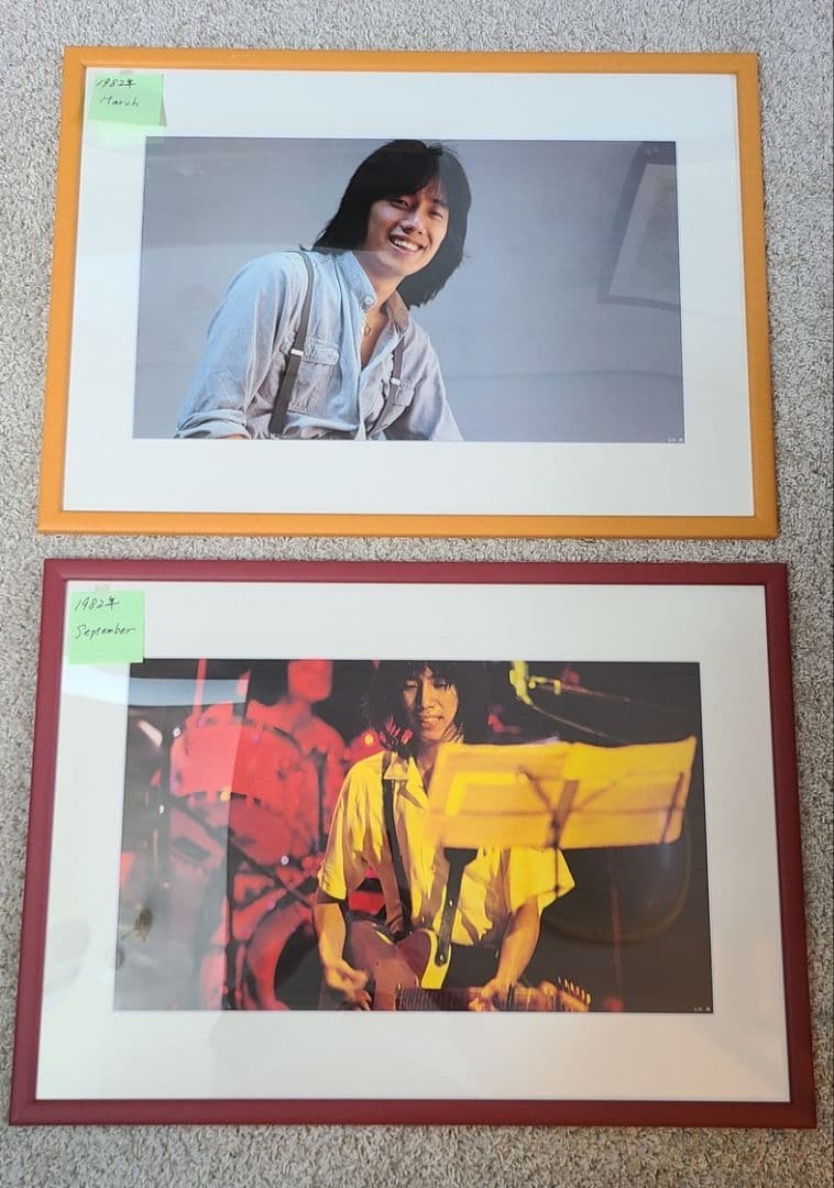 TOSHIBA EMI カレンダー 長渕剛切りぬき額装 額 - メルカリ