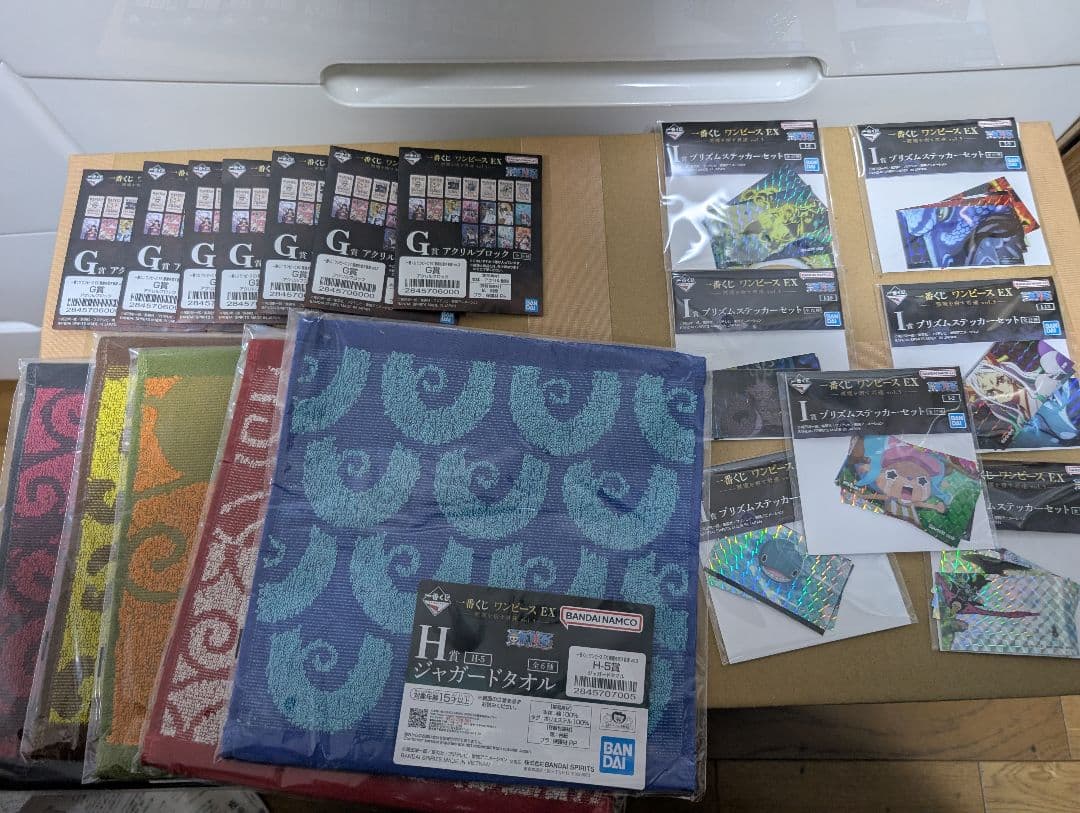 一番くじ ワンピース EX 悪魔を宿す者達Vol.3　A,B,E,下位賞