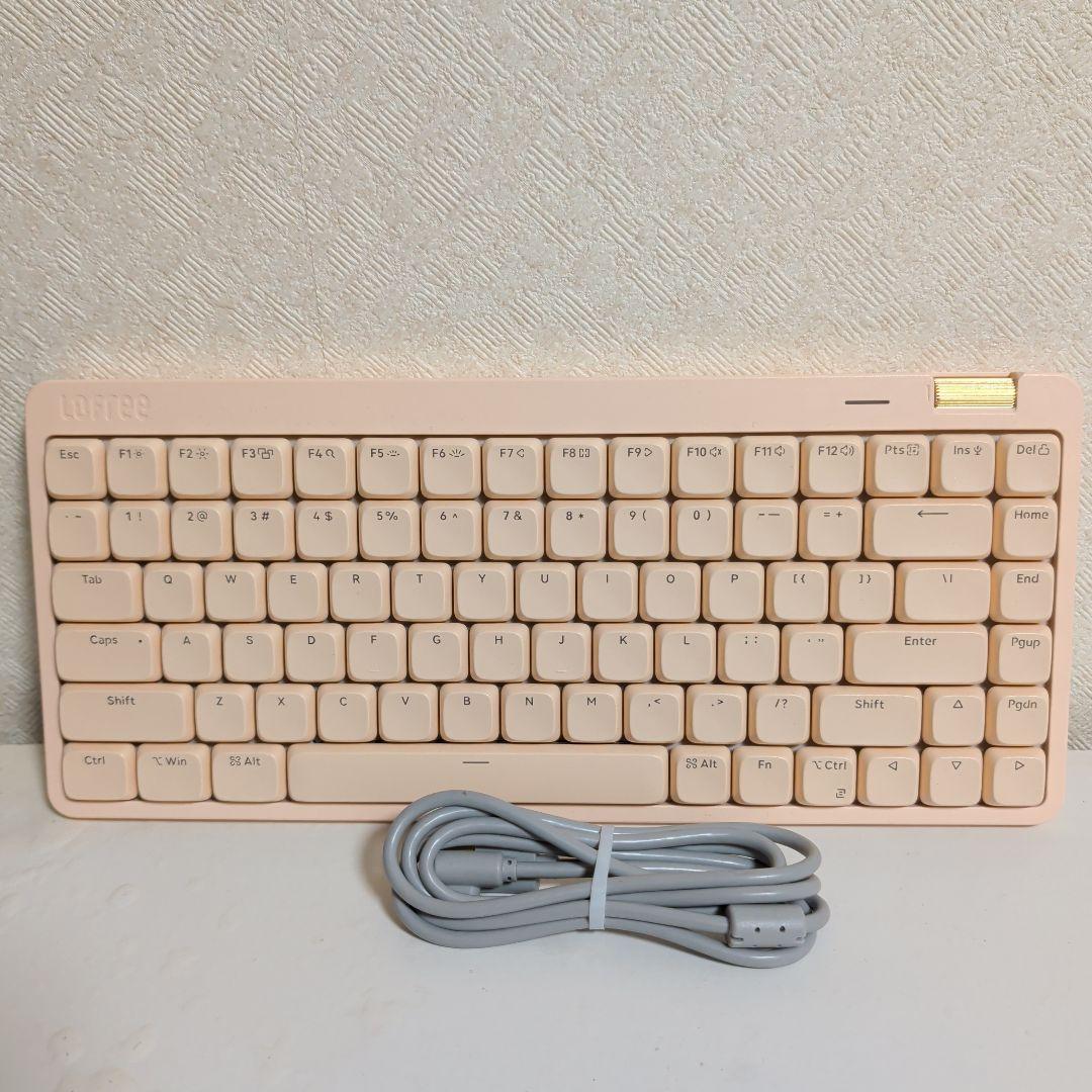 【ほぼ新品】LOFREE Flow Lite84 US配列 ピンク Amazon.com: Flow Lite 84 Keys Low Profile Mechanical Keyboard, 75