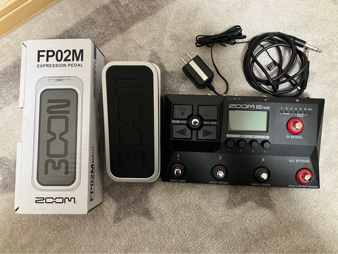 ZOOM B2 Four ベースエフェクター+ボリュームペダル ズーム（zoom） ZOOM B2 FOUR ベースエフェクター : マークス
