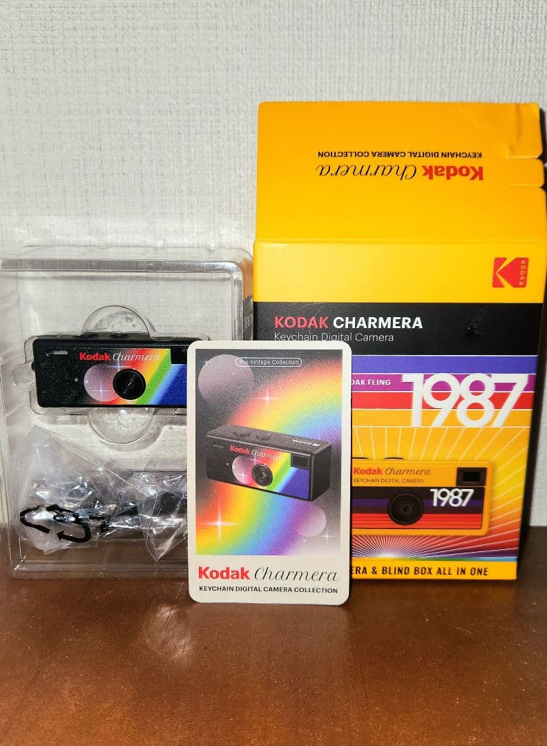 Kodak Charmera デジタルトイカメラ ブラック Kodak（コダック） CHARMERA チャーメラ キーチェーン デジタルカメラ