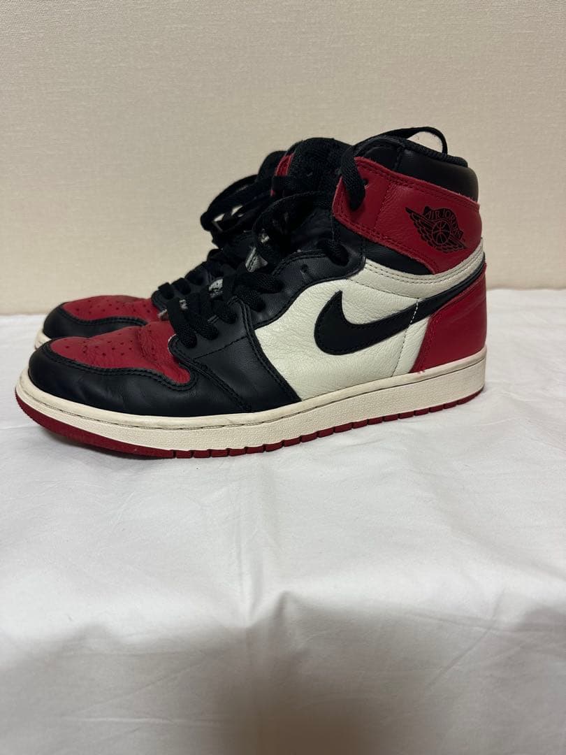 AJ1 BRED TOE ブレッドトゥ　26.5センチ　美品 Jordan ナイキ エアジョーダン 1 OG NIKE AIR JORDAN RETRO HIGH BRED
