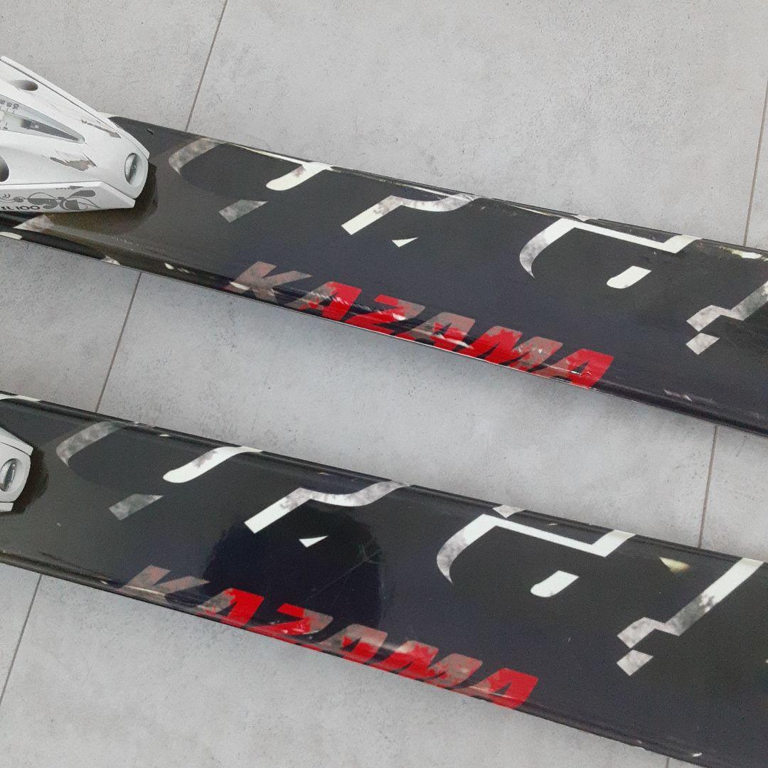 KAZAMA カザマ スキー3点セット 152cm スキーブーツ25cm 大人用 - メルカリ