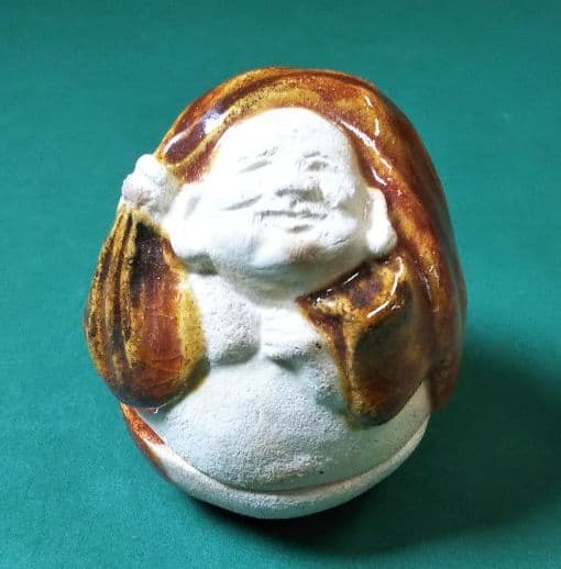 茶道具 楽 布袋 香合 吉村楽入 新品未使用 吉村楽入 2025年新春作品 瓢形 宝尽くし 巳 [季節香合]