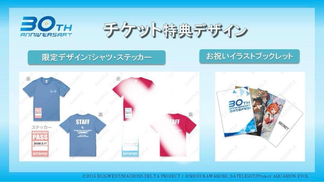 【匿名/新品未開封】サテライトフェス　サテフェス　非売品限定グッズ　昼の部　特典