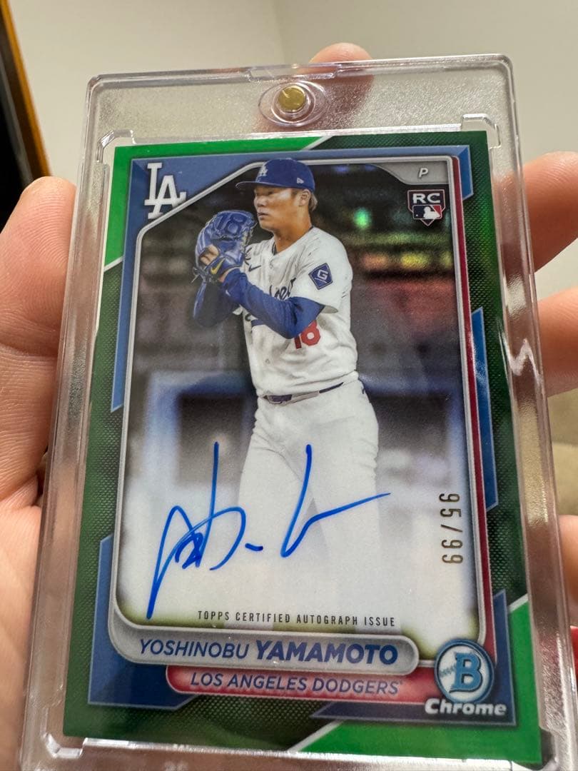 最終値下げBowman Chrome RC Auto99 山本由伸　topps ミントモール / MINT BASE店 (TCシングル通販) / 2023 TOPPS Chrome