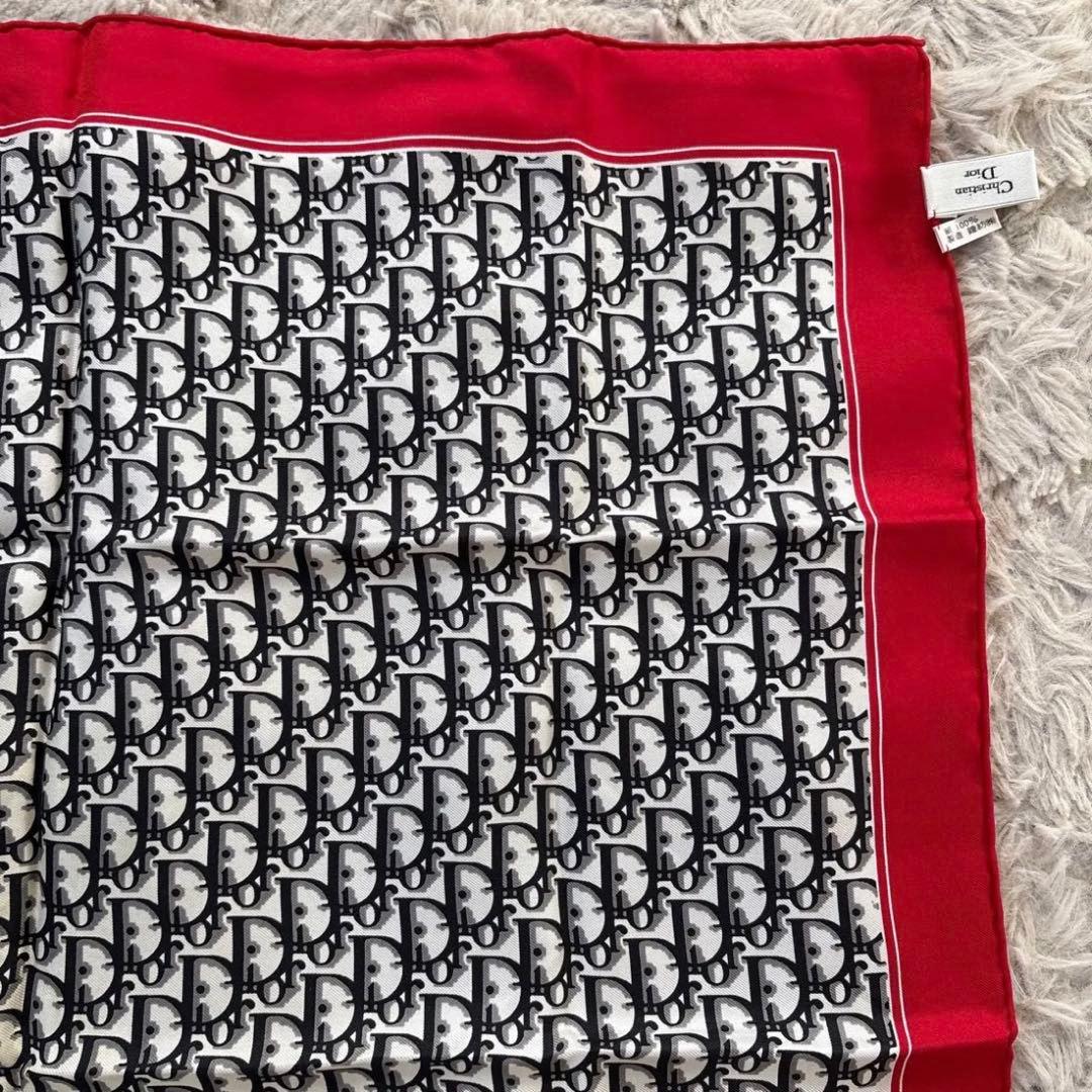 Christian Dior ディオール トロッター柄 シルク スカーフ - メルカリ