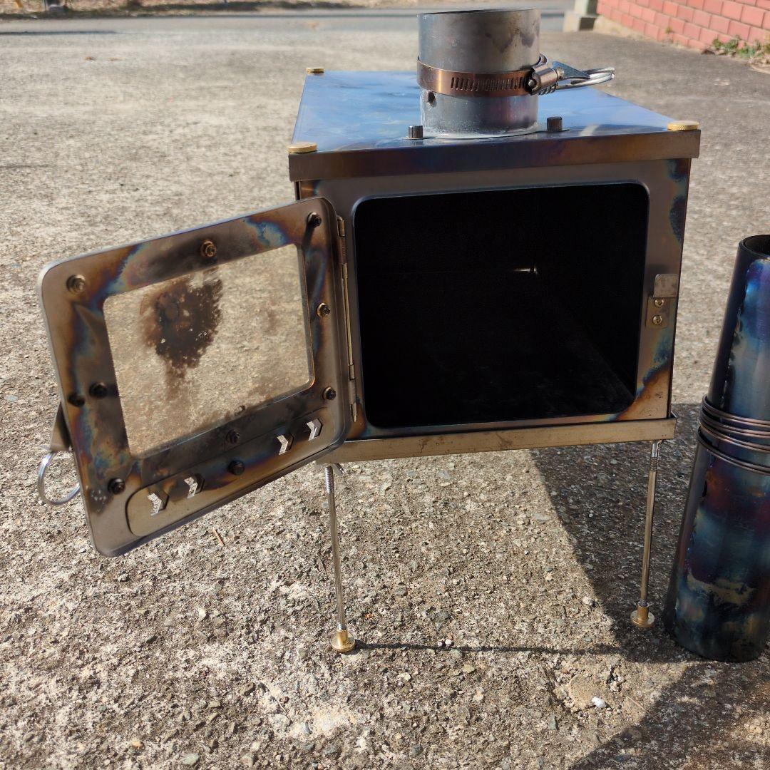 Soomloom　チタン製薪ストーブ　0.5mm　折り畳み式