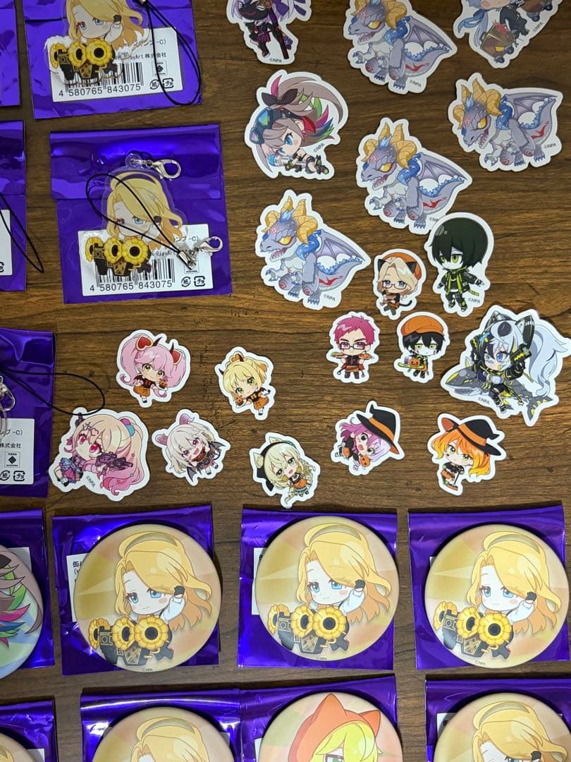 #コンパス 戦闘摂理解析システム 缶バッジ アクリルキーホルダー まとめ売り