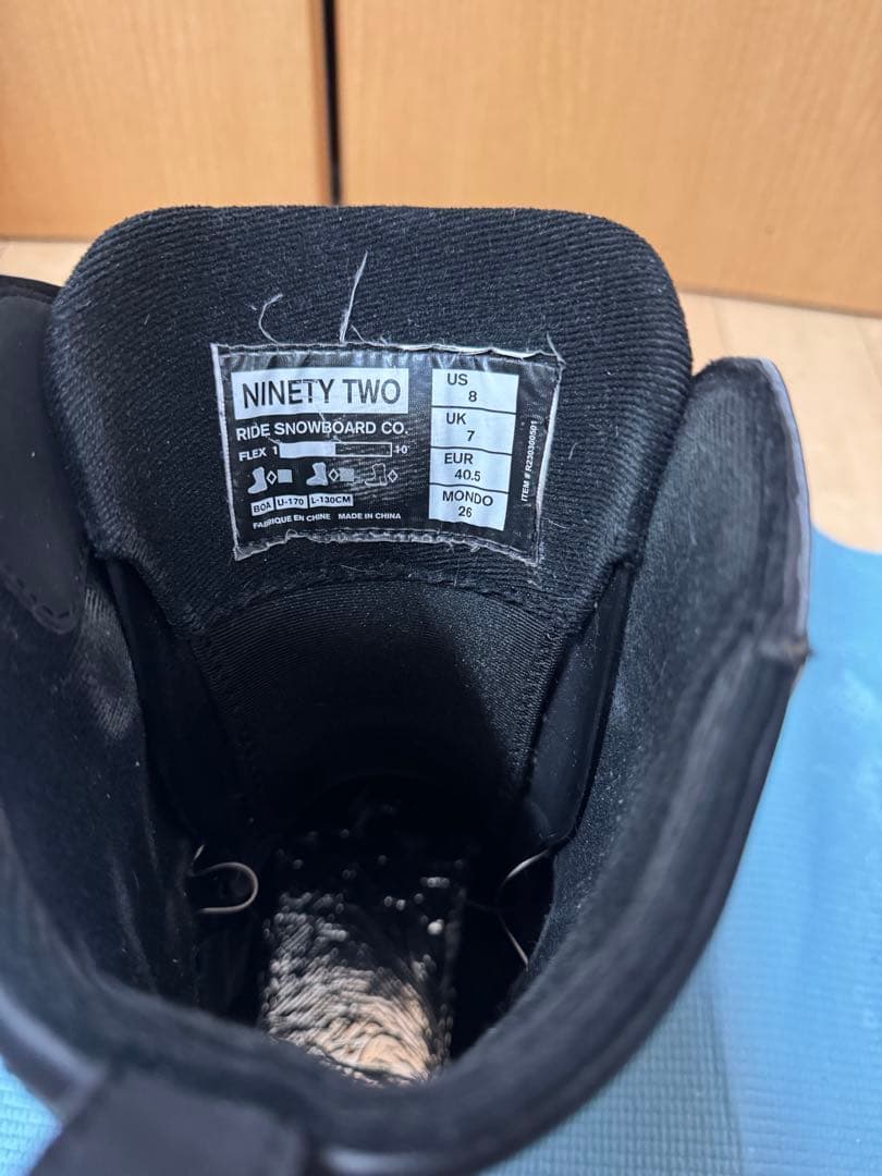 RIDE ブーツ the92 26.0cm