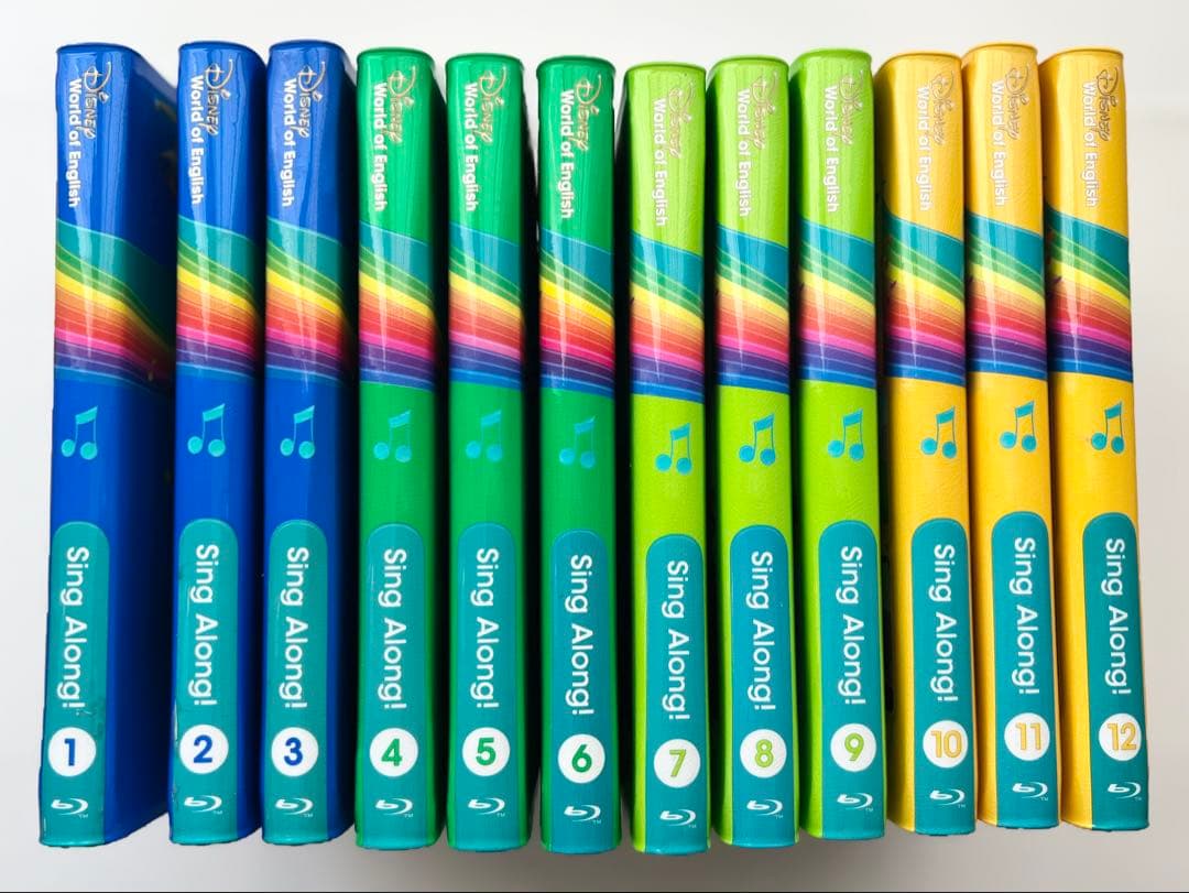 DWE】ディズニー英語システム DVD12枚セット - メルカリ