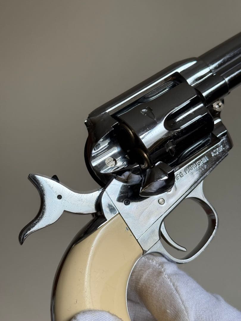 マルシン コルト SAA クロームメッキ シルバー シビリアン ガスガン マルイ