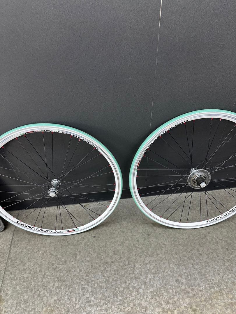 自転車ホイール KN企画 ライブDIO-ZX ［AF35］ 鍛造アルミホイール前後セット タイプ1