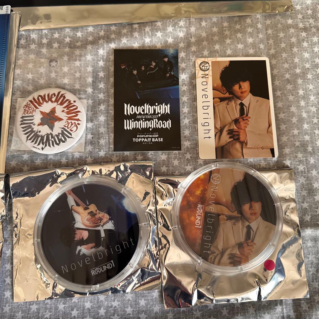 Novelbright★ラウンドワン★プラマット★ファイル★コースター★青春旗