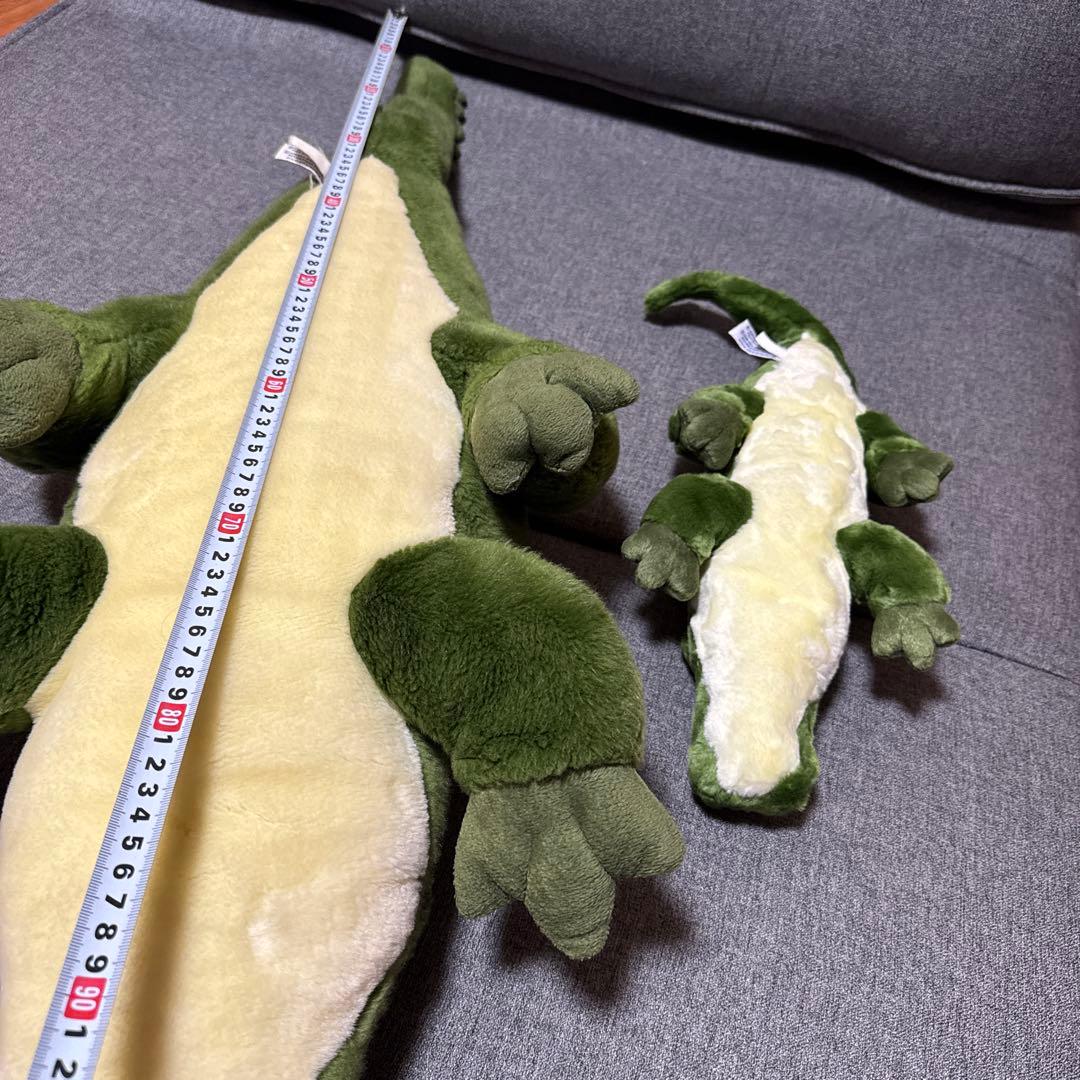 カッコいい　ワニの親子ぬいぐるみ　セット販売用　AURORA