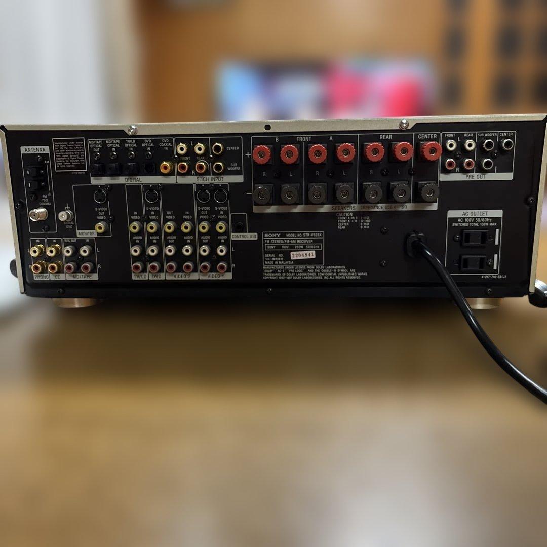 SONY STR-V828X 5.1ch サラウンドAVアンプ