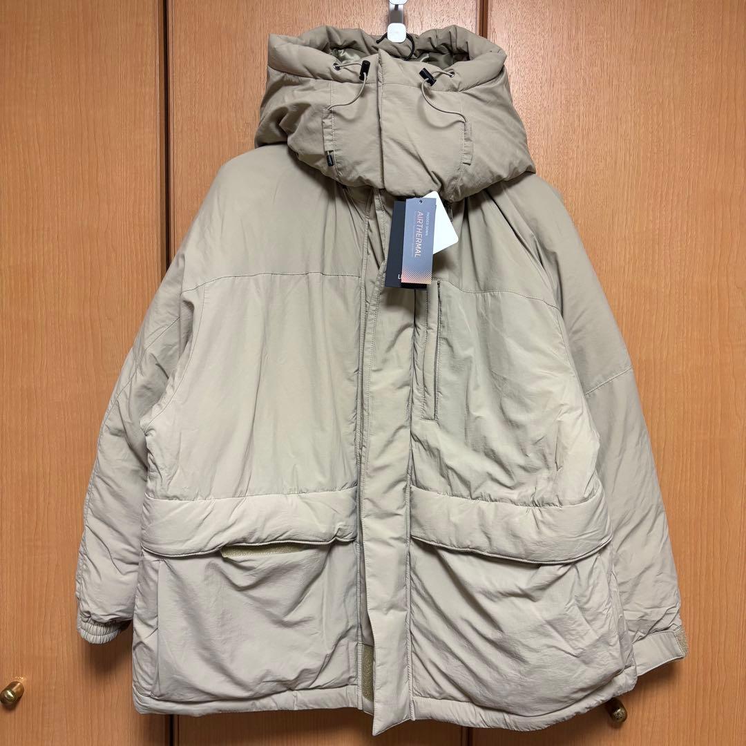 ローリーズファーム LFM(U) エアサーマル2WAYパーカー ベージュ M