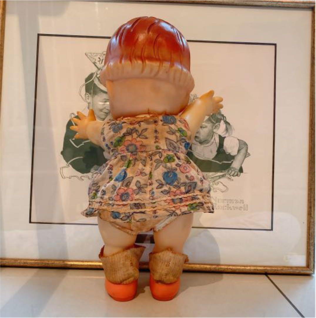 キューピー　デコちゃん　人形　昭和レトロ　ヴィンテージ