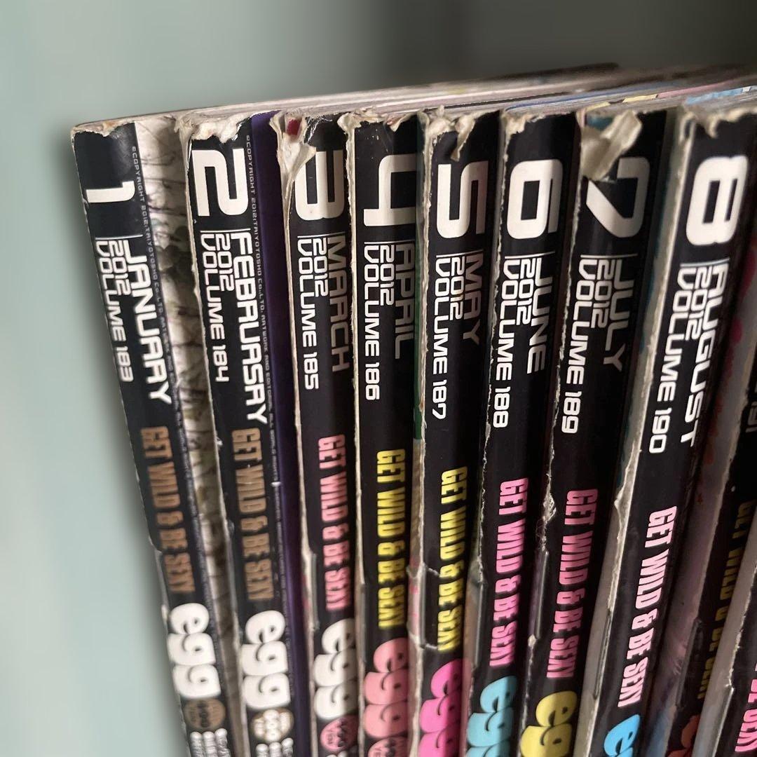 egg ギャル雑誌 まとめ売り egg ギャル雑誌‼ 6冊まとめて！ 当時物egg ステッカー付き！ - メルカリ