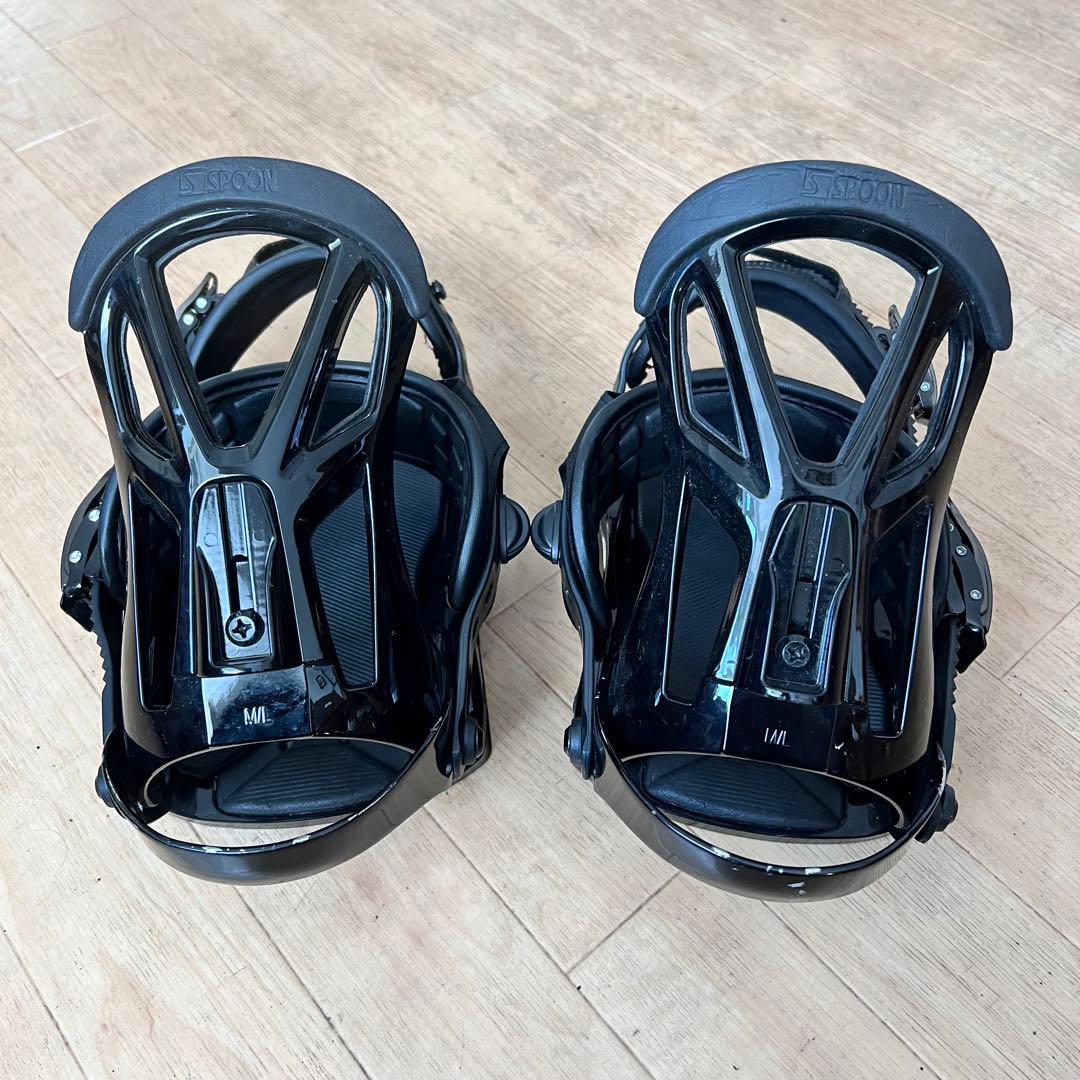 初めてのスノーボードに！MLサイズ 4×4 バートン 3D 対応ビンディング