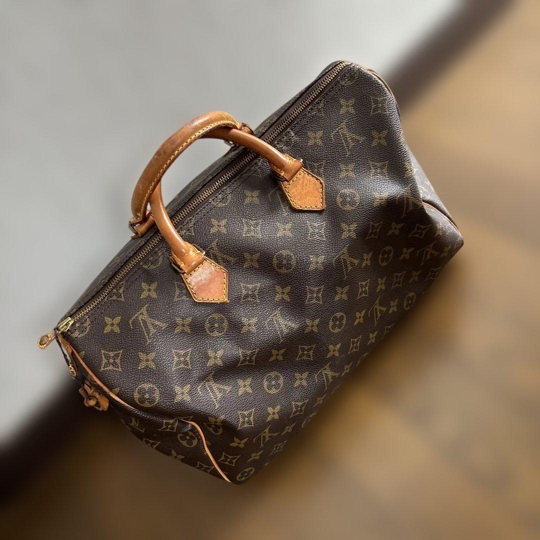 Louis Vuitton モノグラム ハンドバッグ　スピーディ35 中古・古着通販】LOUIS VUITTON (ルイ ヴィトン) ハンドバッグ