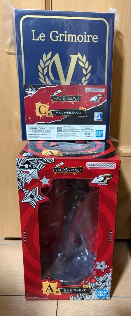 ペルソナ ペルソナ5 一番くじ A賞 C賞 フィギュア ペルソナ全書BOX