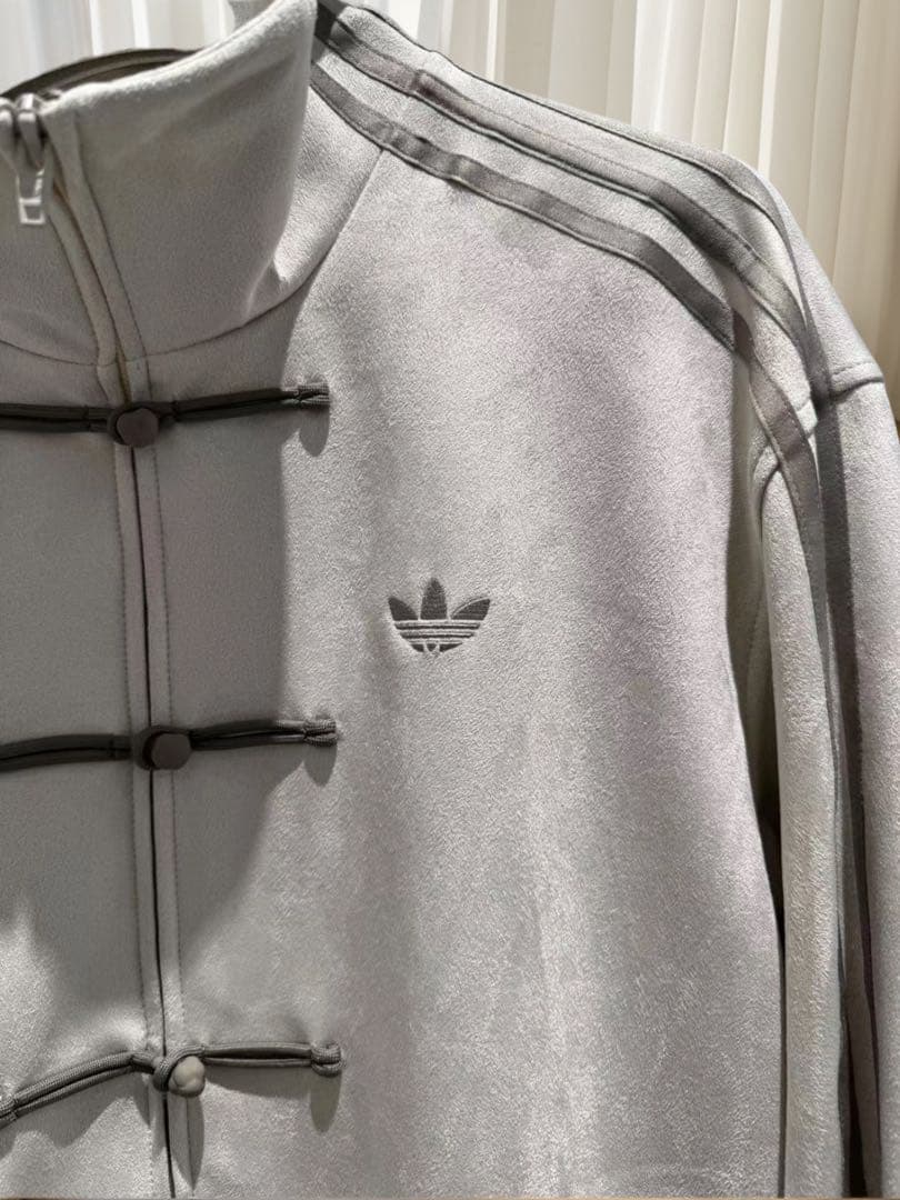 Adidas Lサイズ 中国限定 巳年チャイナトラックジャケット ホワイト