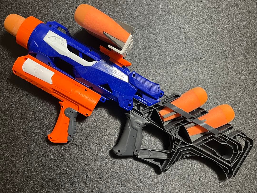 ナーフ サンダーブラスト ThunderBlast ＆ミサイルホルダー セット