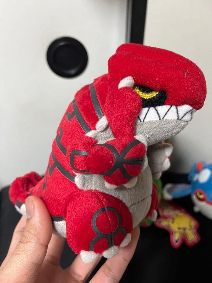 ポケモンぬいぐるみ　ポケドール　グラードン、カイオーガ、レックウザ