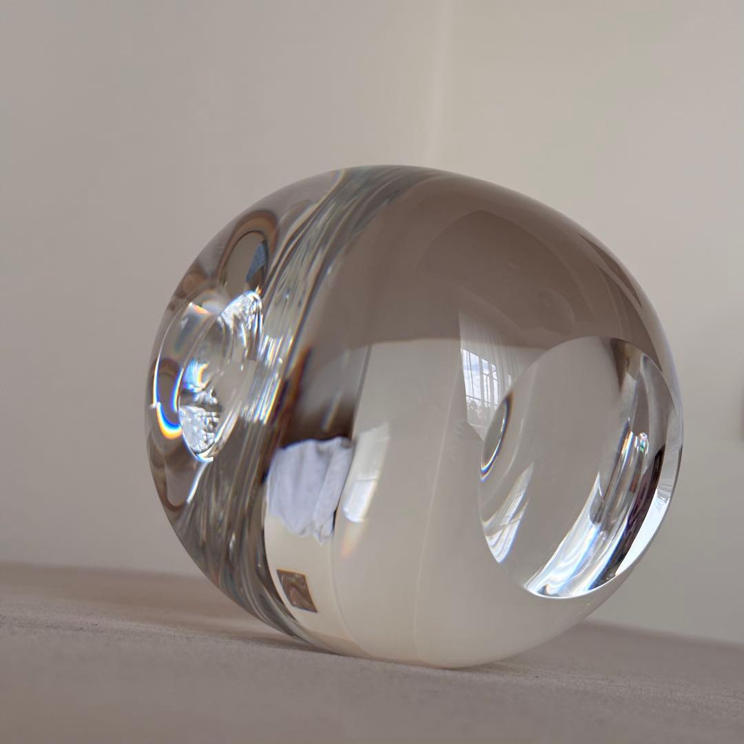 HOYA MUSEUM CRYSTAL りんご クリスタルガラス オブジェ - メルカリ