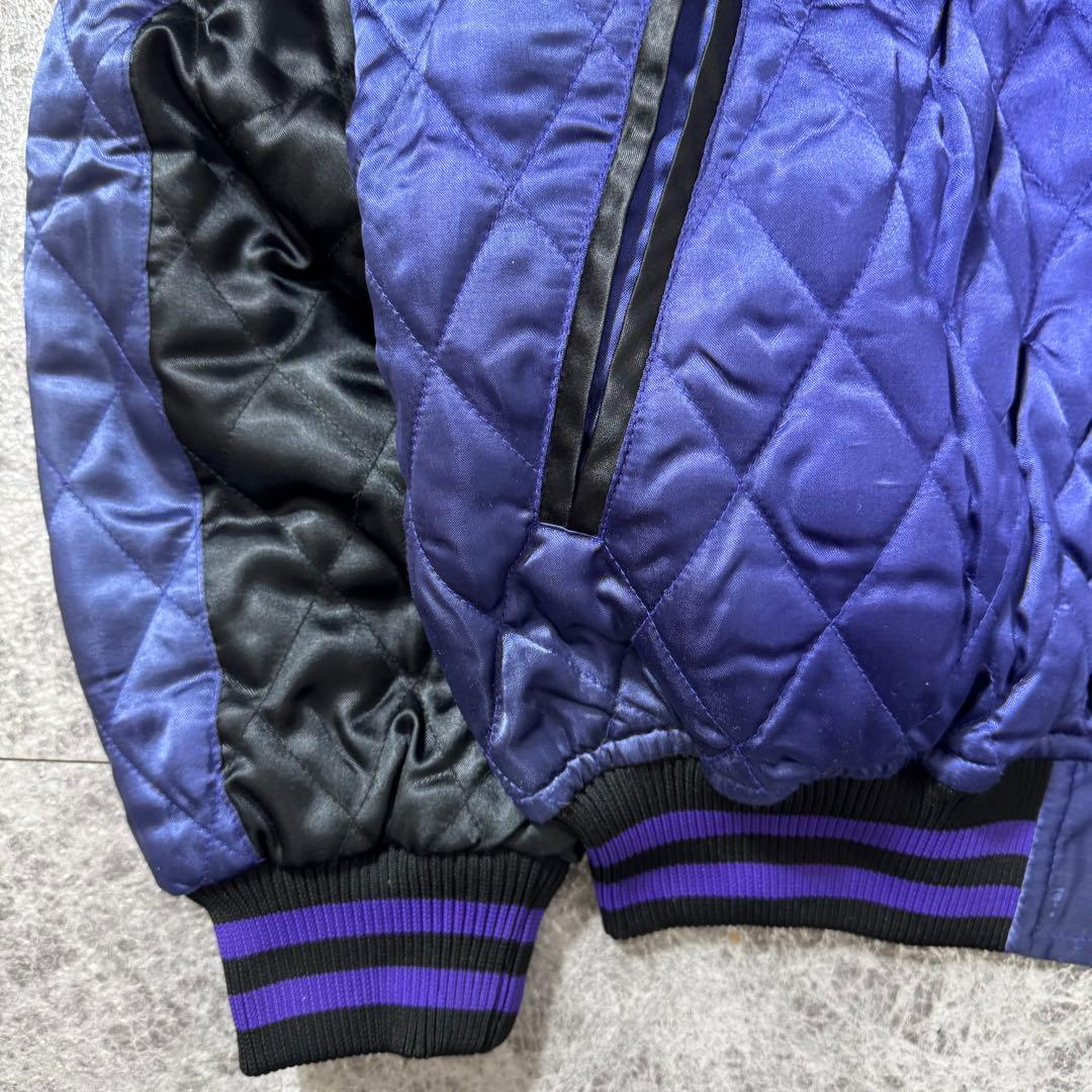 美品 JUMBO OZAKI 龍 刺繍 スカジャン ネイビー系 XL以上相当