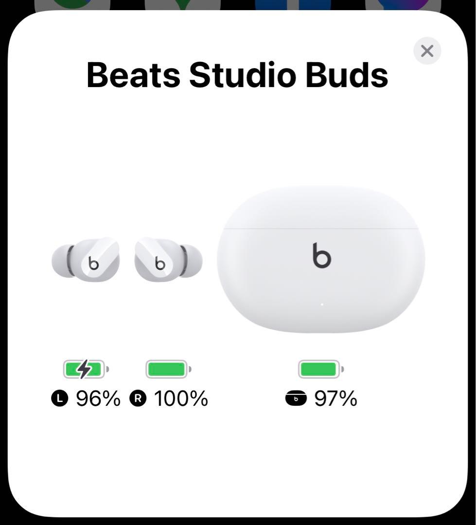最終値下げ Beats Studio Buds (シリアル番号あり) - メルカリ